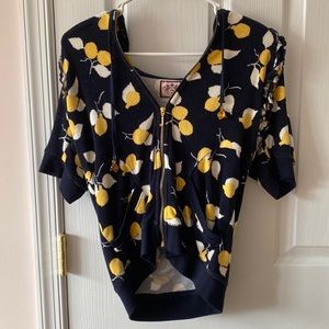 Vintage Juicy Couture Lemon Hoodie!